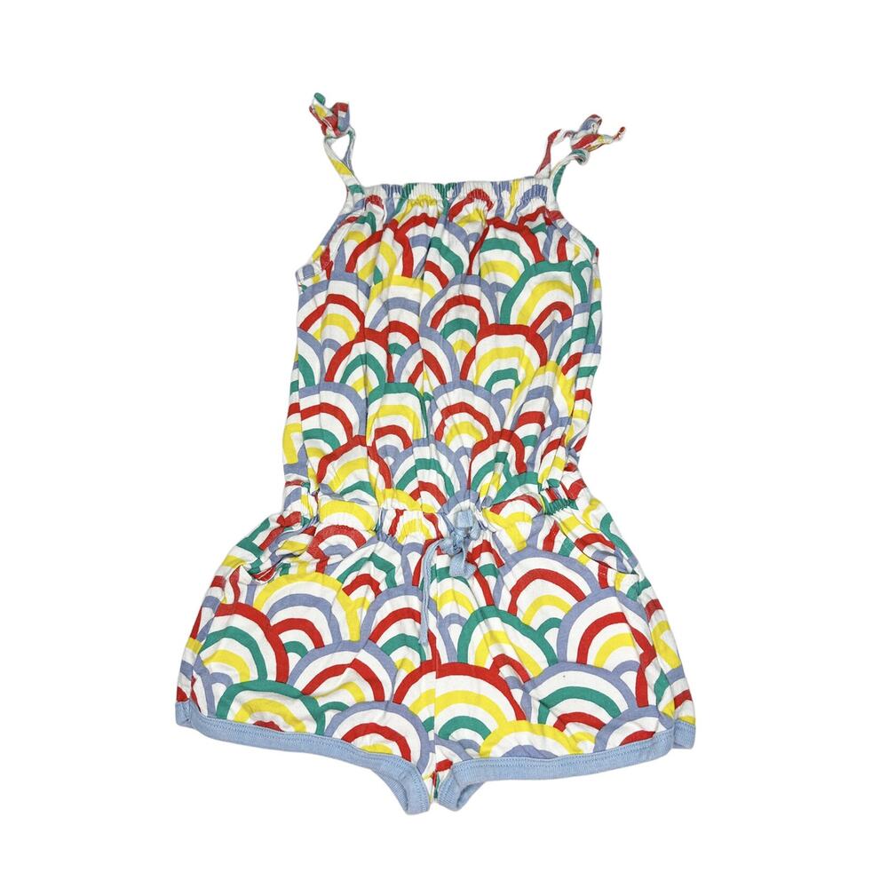 Mini Boden Rainbows Print Romper Size 2-3Y